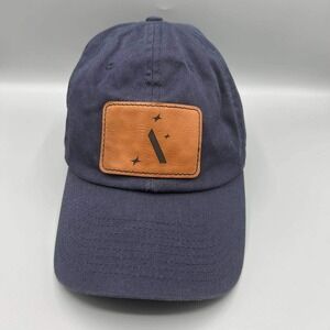 Kbethos Classics Hat Men Navy Patch Strap Back Cap Cotton